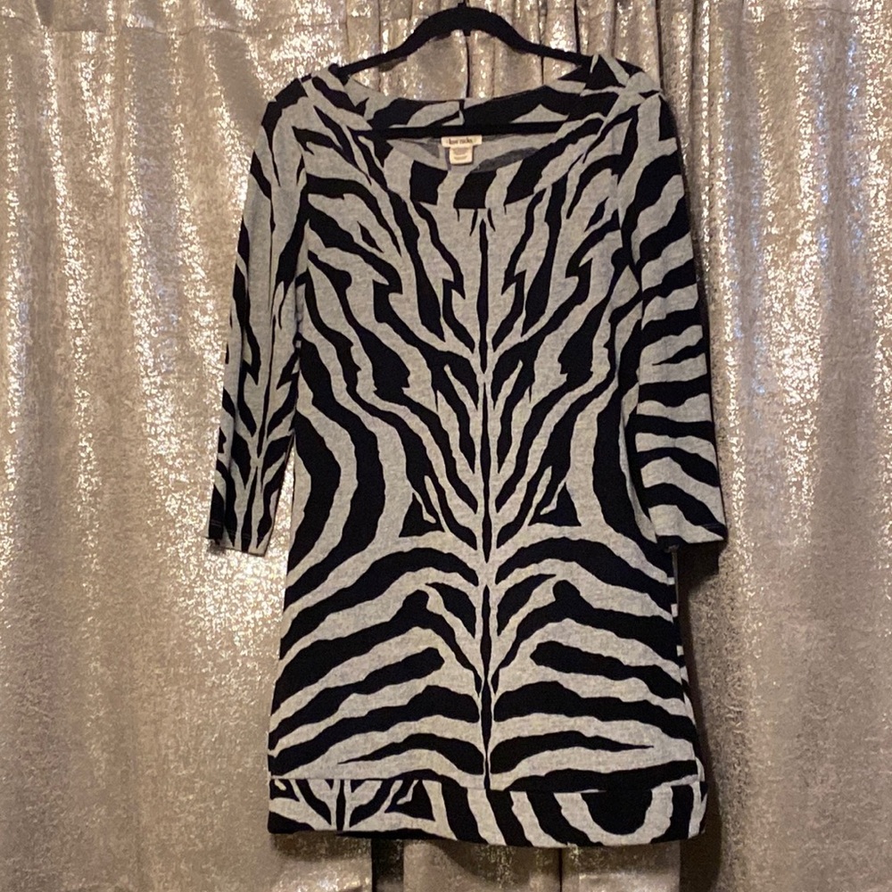 Zebra Print Dress
